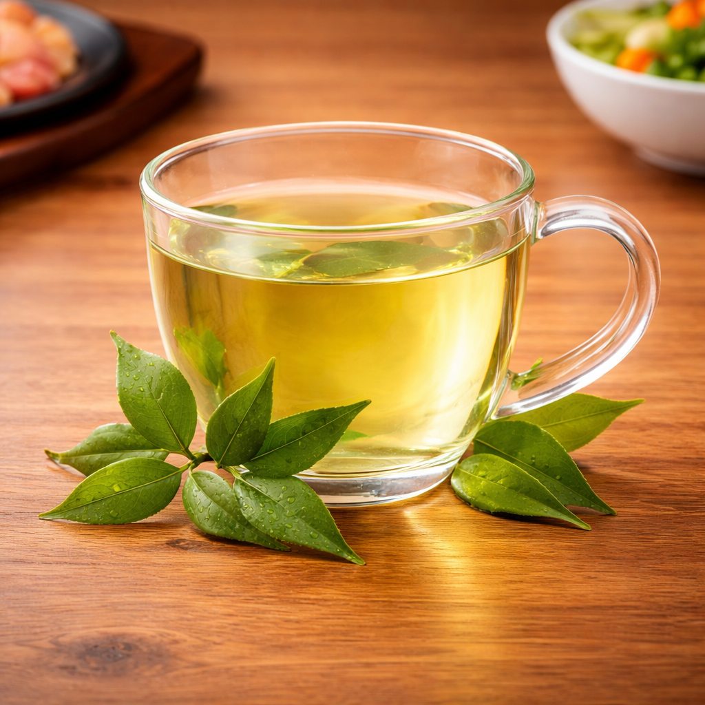 Hot Green Tea (No Sugar)