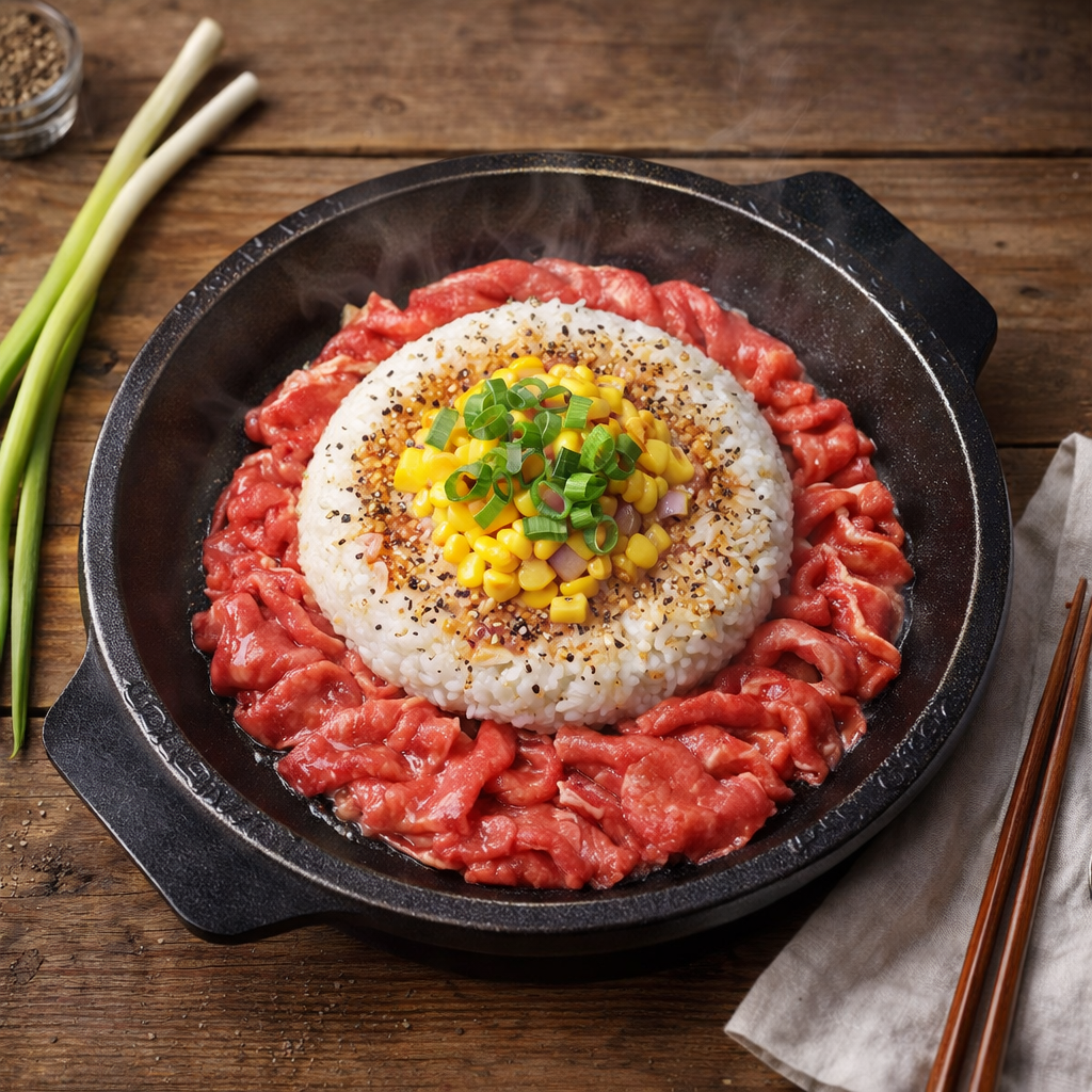Jumbo Beef Pepper Rice