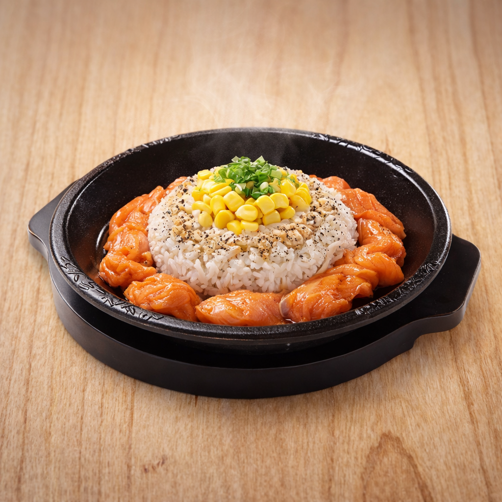 Salmon Pepper Rice